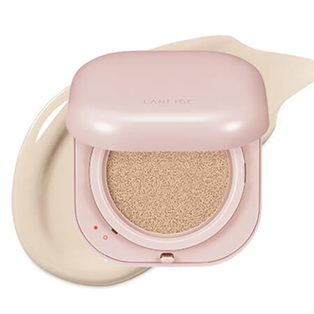 Laneige Neo Cushion Glow #21N 15 g x 2 คุชชั่นสูตรโกล์ว ปรับสีผิวถึงระดับเซลล์สีผิว ปกปิดฝ้า กระ จุดด่างดำ มอบผิวโกลว์ชุ่มชื้นกระจ่างใสไม่ดรอประหว่างวัน